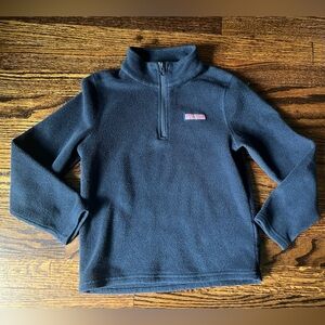 Vineyard Vines Harbor Fleece 1/2 Zip Jacket Kids Size 7